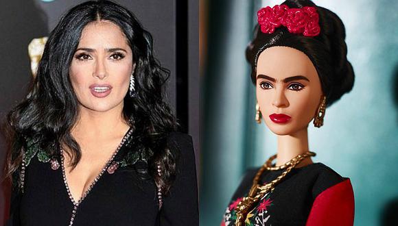 Salma Hayek quedó indignada por barbie de Frida Kahlo