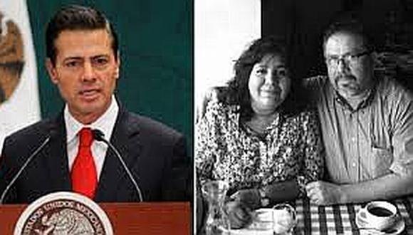 ​Gobierno de Peña Nieto espiaba a viuda de periodista asesinado