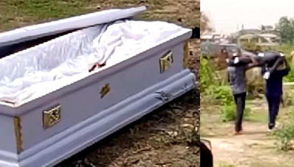 YouTube: empleados se llevan cadáver en pleno entierro por no pagar deuda (VIDEO)
