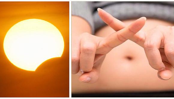 ¡Atención embarazadas! Sepa si el eclipse solar puede afectará a tu bebé 