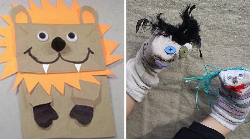 ¿Cómo hacer un títere casero? 