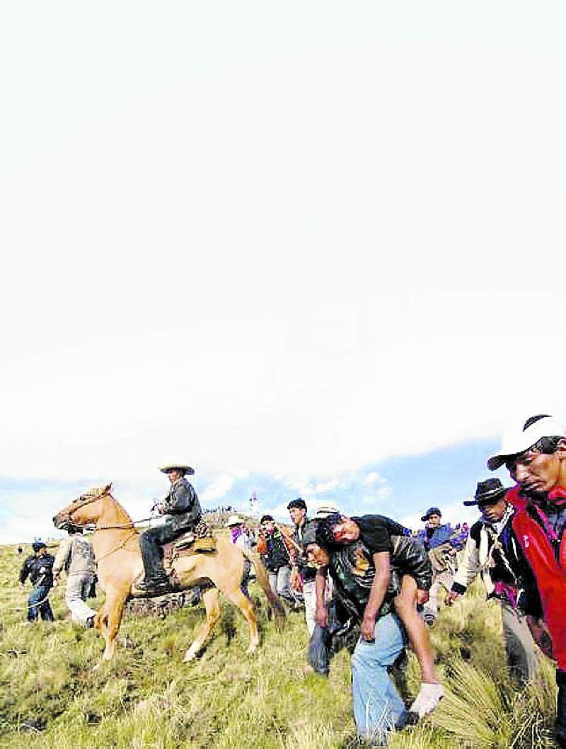 Pago de sangre a la Pachamama