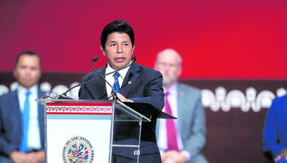 El presidente declaró en su visita a Villa El Salvador. (Foto: Alessandro Currarino/@photo.gec)