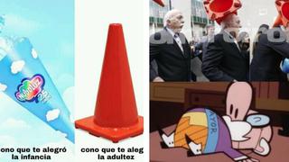 Carlos Tubino: los memes tras sufrir ataque con cono de tránsito | FOTOS