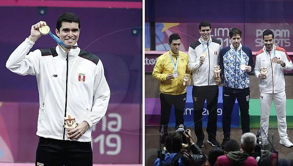 La premiación de Diego Elías tras ganar en los Juegos Panamericanos 2019 | VIDEO