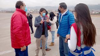 Martín Vizcarra hace recorrido por Cusco y Apurímac para inspeccionar módulos COVID-19