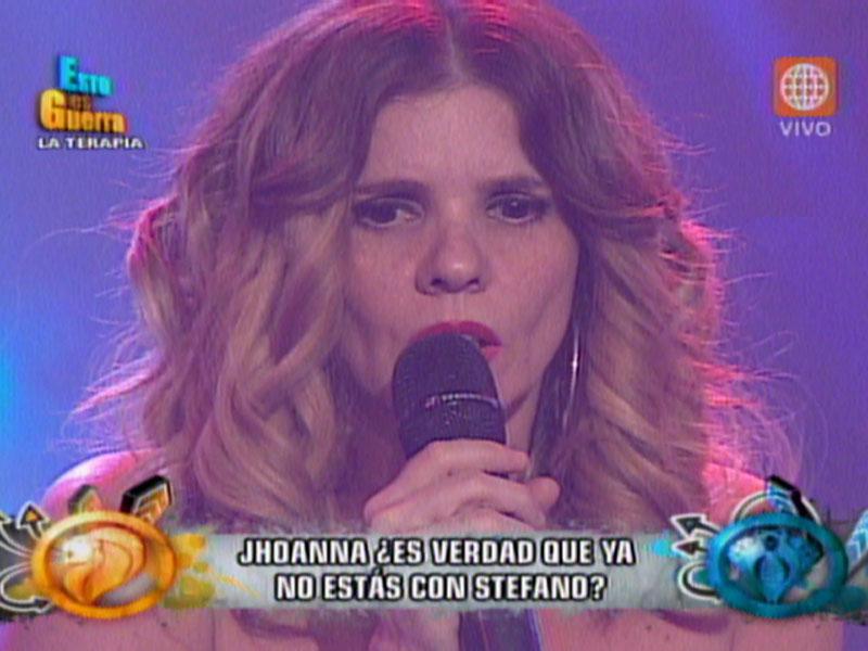 Johanna San Miguel: Estoy soltera y tranquila 