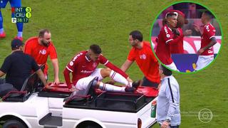 Paolo Guerrero preocupa tras salir lesionado de la cancha en camilla 
