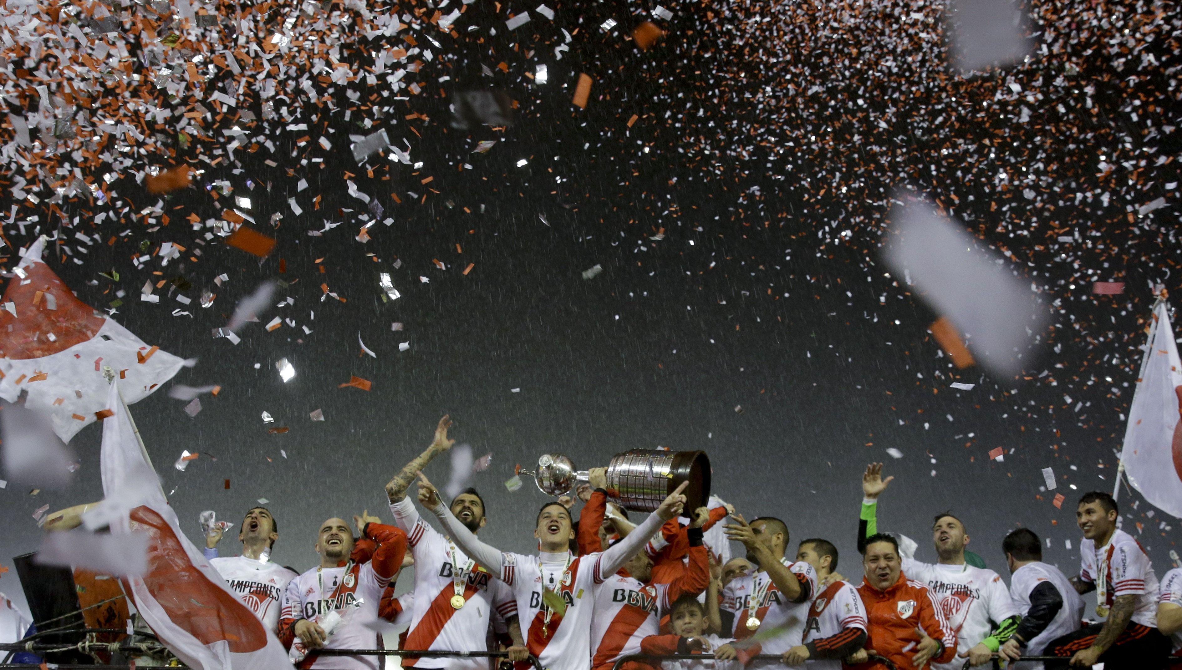 River Plate ganó la última edición de la Libertadores. (Foto: AP)