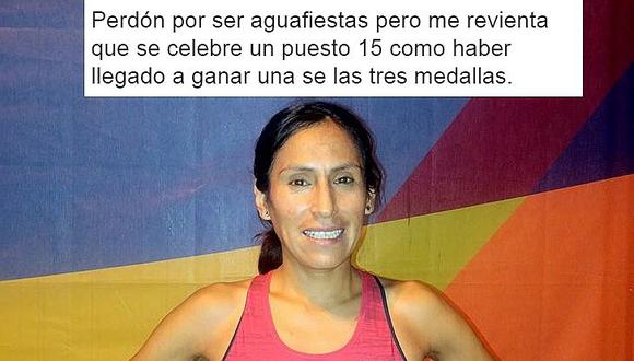 ​Gladys Tejeda: Critican a periodista por ningunear logro de atleta en Río 2016