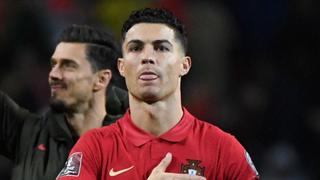 Cristiano Ronaldo casi llora de la emoción por la clasificación de Portugal | VIDEO