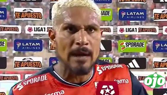 Paolo Guerrero ‘explotó' contra arbitro y jugadores de Cusco FC tras empate con UCV: “Este equipo salió a pegar”