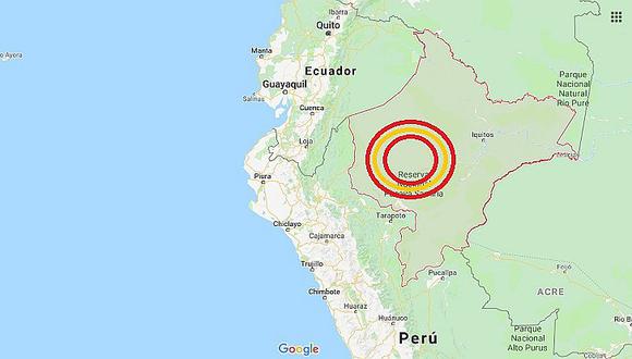 ​Loreto: sismo de magnitud 4.0 se registró en Contamana