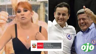 Magaly arremete contra el Ministerio de la mujer por no apoyar a Camila Ganoza: “Qué raro”