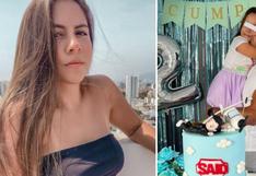 Aleska Zambrano indignada con accionar de Said Palao con su pequeña hija: “No sé que está pasando por su cabeza” 