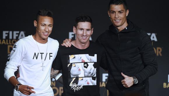 Neymar: Messi y Cristiano Ronaldo son los mejores jugadores que he visto 