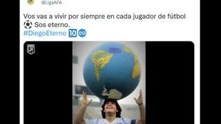Diego Maradona: al año de su fallecimiento, así le rindieron homenaje clubes argentinos y en el mundo | FOTOS