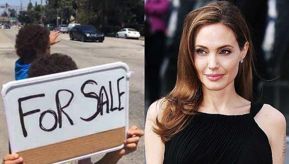 Angelina Jolie conmueve en redes con tierno gesto 