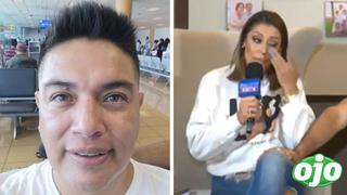 Karla Tarazona llora EN VIVO al revelar que Leonard León le negó viajar a sus hijos