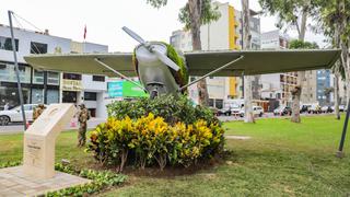 Fiestas Patrias: inauguran plaza Aviación en San Borja para rendir homenaje a héroes nacionales