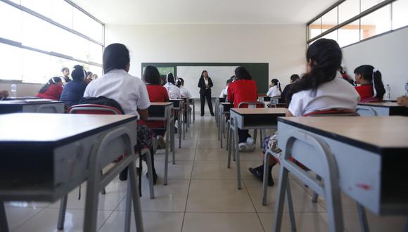 La Libertad: clases presenciales no se reanudarán por falta de bioseguridad para alumnos y docentes (Foto referencial: GEC)