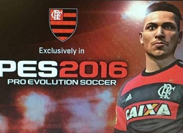 ​Paolo Guerrero será portada del PES 2016 con Flamengo [FOTOS]