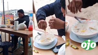 Peruano va a restaurante y le dan caramelo de limón para su sopa: “¿Cómo es posible este suceso?”