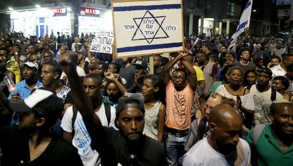 Israel reprime a judíos que son víctimas de racismo por no ser blancos