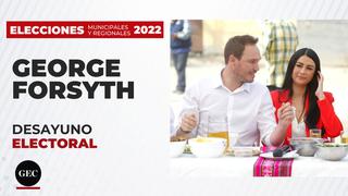 Elecciones regionales y municipales 2022: George Forsyth realizó desayuno electoral