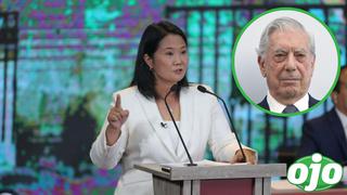 Keiko Fujimori anuncia que firmará juramento de lucha contra la corrupción junto a Mario Vargas Llosa