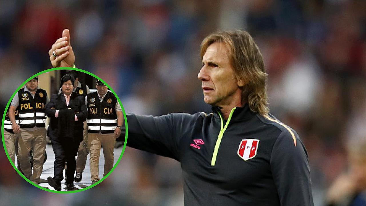 Detención de Edwin Oviedo no afectará labor de Ricardo Gareca en la selección peruana