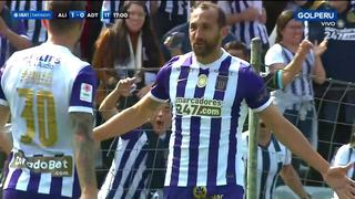 Arriba Alianza: Hernán Barcos colocó el 1-0 frente a ADT | VIDEO