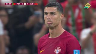 La tristeza de Cristiano Ronaldo: así reaccionó tras su gol anulado en Portugal vs. Suiza | VIDEO