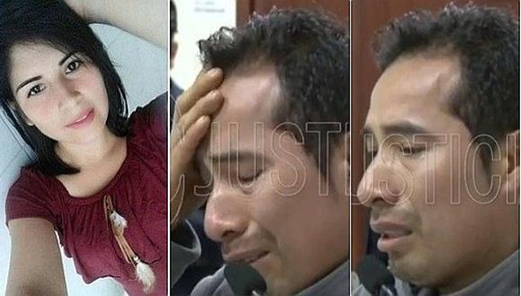 Javier Hualpa llora, pide perdón y jura que pagará su culpa tras quemar a Eyvi Liset