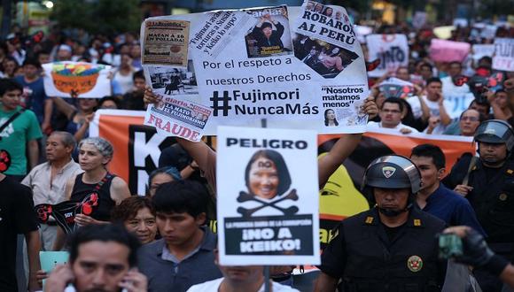 "Fujimorismo planea 'montajes de escenas violentas' para victimizarse