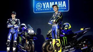 ​MotoGP: Rossi y Viñales presentan nueva Yamaha con "modo bestia activado"