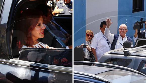 Mercedes Aráoz visita a PPK: "Esperemos que sea liberado pronto. No es proporcional"