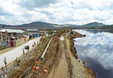 Empresa ejecuta obras para reducir riesgo de desembalse en relavera Quiulacocha, en región Pasco
