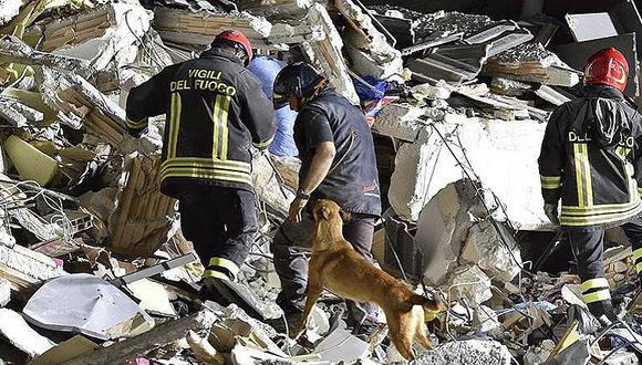 Terremoto en Italia: Sube a 247 el número de muertos y tierra sigue temblando