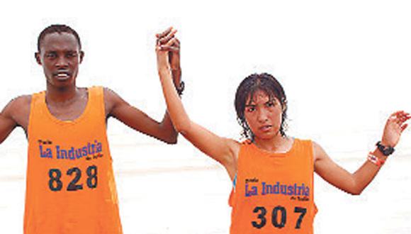 Africano y huancaína ganaron Media Maratón de Trujillo