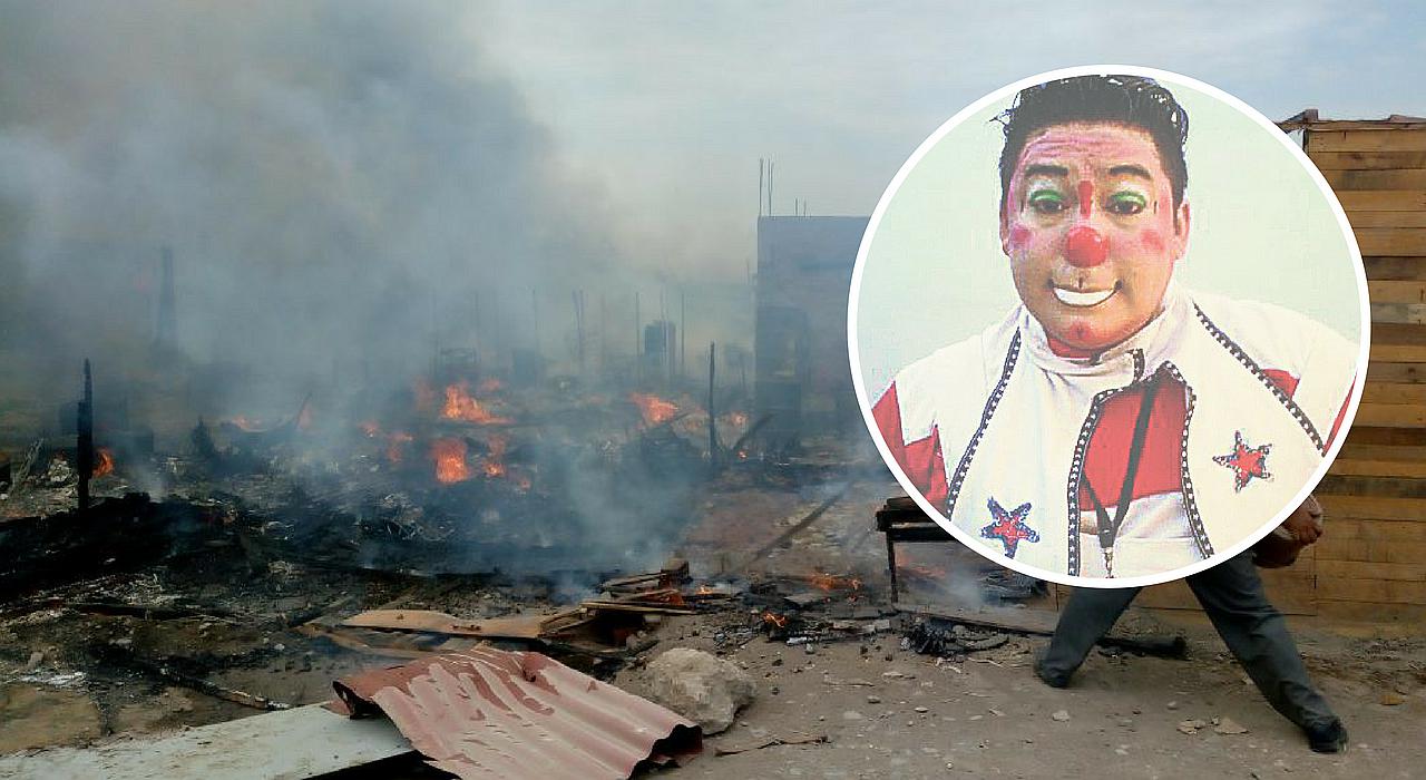 Callao: La historia de 'Perejil', el payasito que salvó la vida a sus vecinos en incendio 