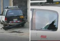 Atacan a balazos a taxista en los exteriores de su casa en Los Olivos │VIDEO