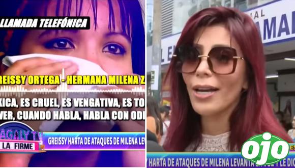 Las humillaciones que le hizo Milena Zárate a Greissy Ortega. Foto: (ATV).