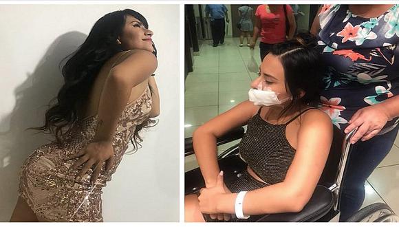 Thamara Gómez deja mensaje de audio tras accidente con hacha (VIDEO)