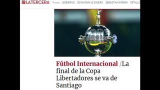 Final de Copa Libertadores en Lima: Así reaccionaron los medios internacionales tras anuncio de nueva sede 