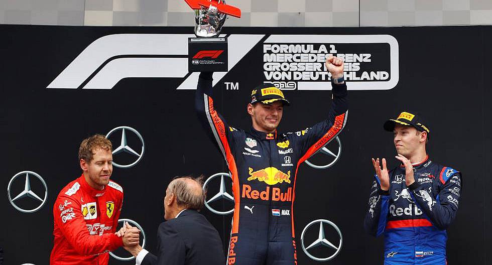 Deportes: Fórmula 1: Verstappen gana en Alemania, mientras ...