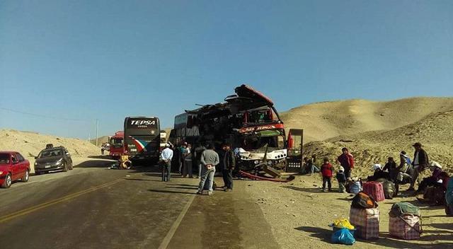 ​Nasca: Ocho muertos y 25 heridos dejó violento accidente [FOTOS]