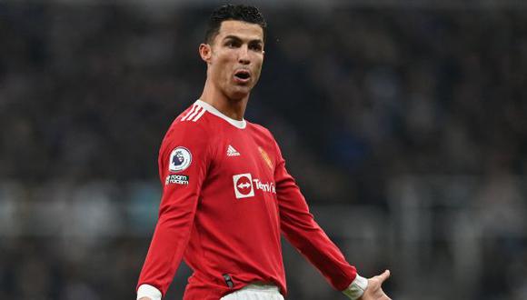 Cristiano Ronaldo tiene contrato en Manchester United hasta mediados del 2023. (Foto: AFP)