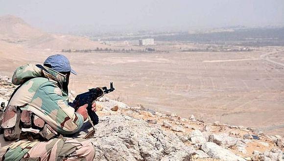 Ejército sirio irrumpe en un feudo del Estado Islámico próximo a Palmira 