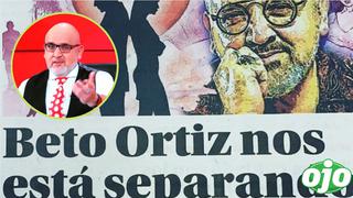 ¿Cómo reaccionó Beto Ortiz al ser parte de uno de los “Casos del Corazón” del Diario OJO?